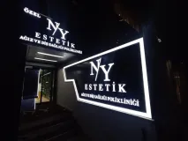 Işıklı pleksi kutu harf tabela