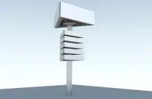 Üçgen Totem Tabela